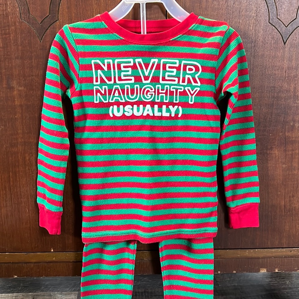 Carter’s Christmas PJ’s Size 4t Boys/Girls